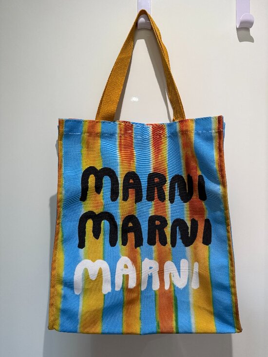 Marni Handbags - MARNI Shanghai Limited JC Plaza Canvas Tote Large